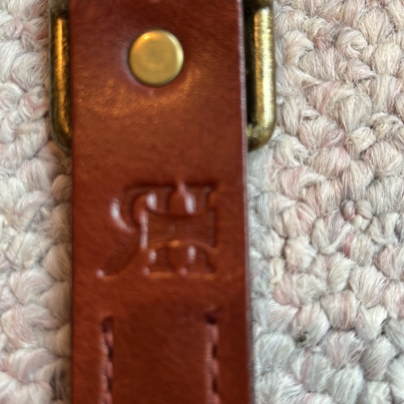 New reversible cloth & leather belt 34 - Picture 8 of 9